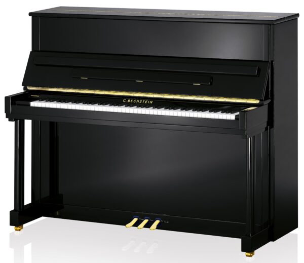 Piano acoustique droit C.BECHSTEIN 124 CLASSIQUE Noir Brillant
