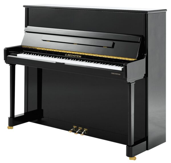 Piano acoustique droit C.BECHSTEIN 124 ELEGANCE Noir Brillant