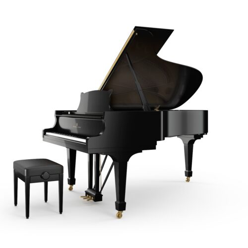 Piano acoustique à queue STEINWAY&SONS B211 SPIRIO P Noir Brillant
