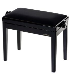 Banquette Hoffmann noir chrome