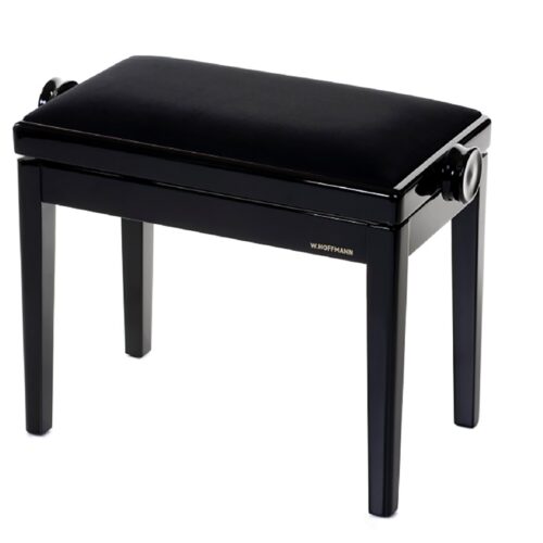 banquette-hoffmann-noir-chrome Banquette Hoffmann noir chrome