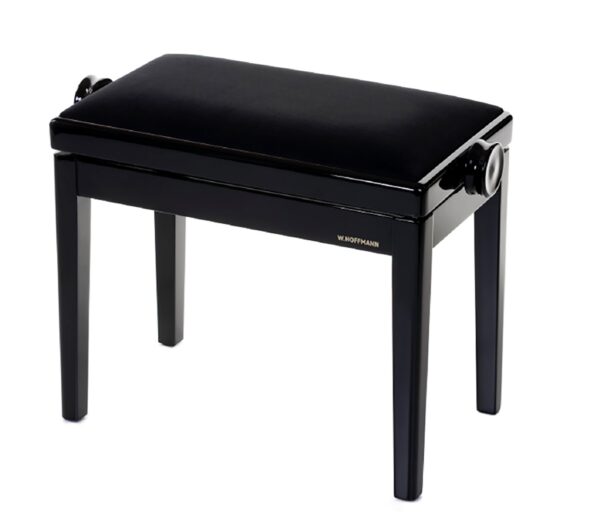 Banquette Hoffmann noir chrome