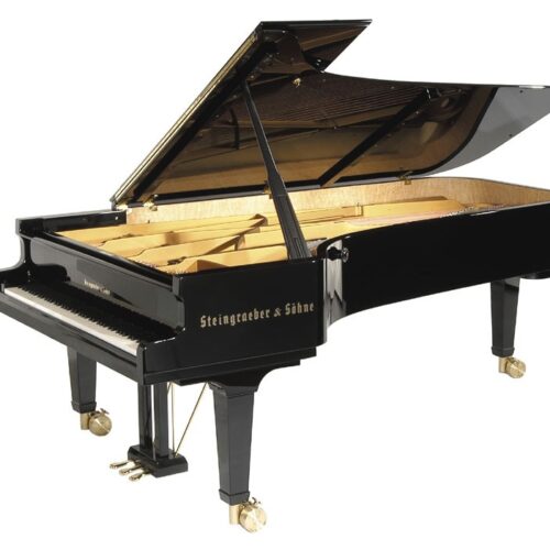 Piano acoustique à queue STEINGRAEBER & SÖHNE E-272 Noir Brillant