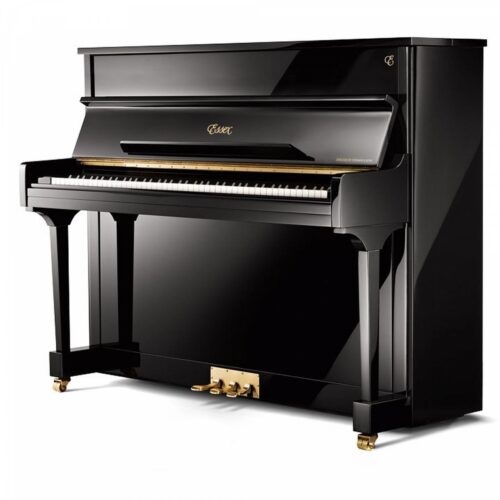 Piano acoustique droit ESSEX EUP-116 Noir Brillant