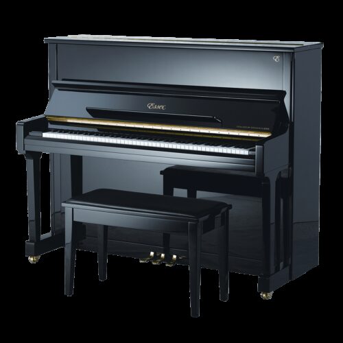 Piano acoustique droit ESSEX EUP-123 Noir Brillant Piano acoustique droit ESSEX EUP-123 Noir Brillant