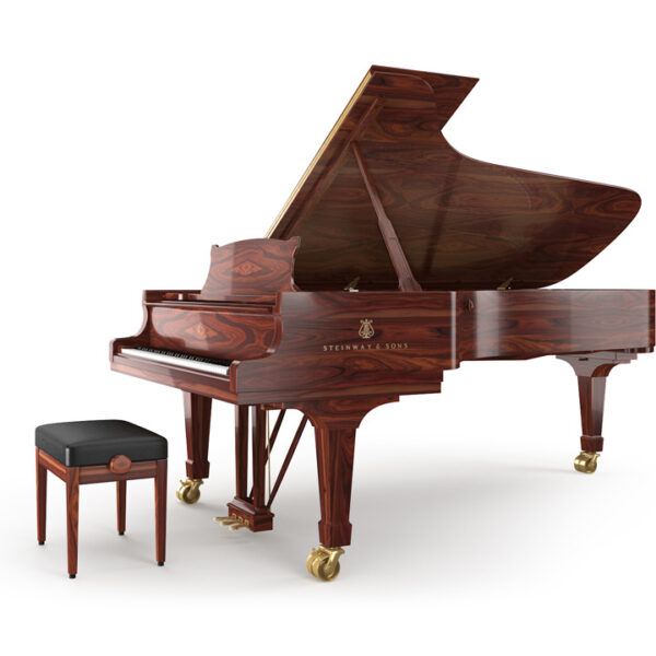 Piano à queue STEINWAY & SONS D-274 Rosewood Indien Brillant Piano à queue STEINWAY & SONS D-274 Rosewood Indien Brillant