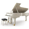 Piano à queue STEINWAY & SONS D-274 Blanc Ivoire Brillant Piano à queue STEINWAY & SONS D-274 Blanc Ivoire Brillant