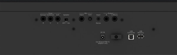 Piano numérique portable ROLAND FP60X Noir Mat
