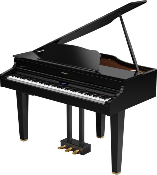 Piano numérique à queue ROLAND GP607 Noir Brillant