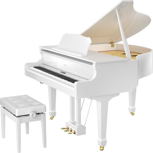 Piano numérique à queue ROLAND GP609 Blanc Brillant