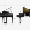 Piano numérique à queue ROLAND GP609 Noir Brillant