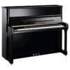 Piano acoustique droit YAMAHA P124 SILENT Noir Brillant