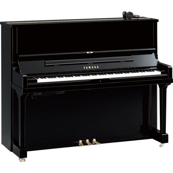 Piano acoustique droit YAMAHA SE122 SILENT Noir Brillant