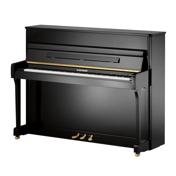 Piano acoustique droit W.HOFFMANN V112 Noir Brillant