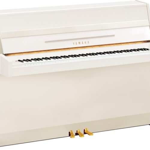 Piano acoustique droit YAMAHA B1 SC3 Blanc Brillant