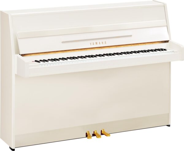 Piano acoustique droit YAMAHA B1 SC3 Blanc Brillant