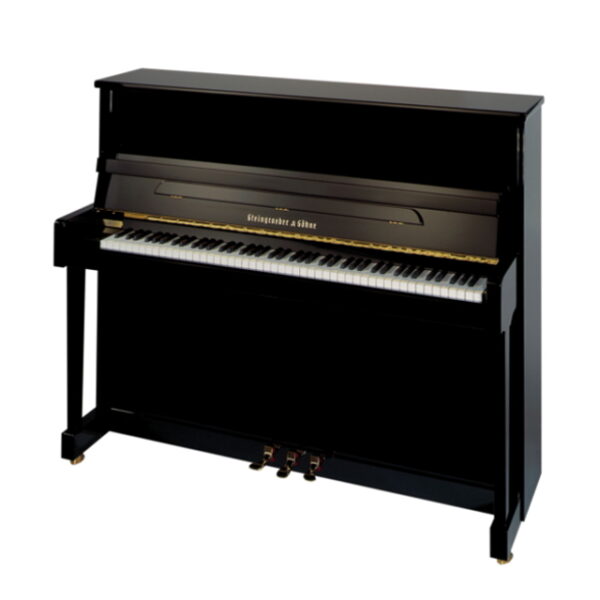Piano acoustique Steingraeber & Söhne 122 T Noir Brillant Piano acoustique droit Steingraeber & Söhne 122 T Noir Brillant