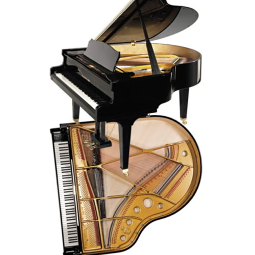 Piano acoustique à queue Steingraeber & Söhne A-170 Noir Brillant