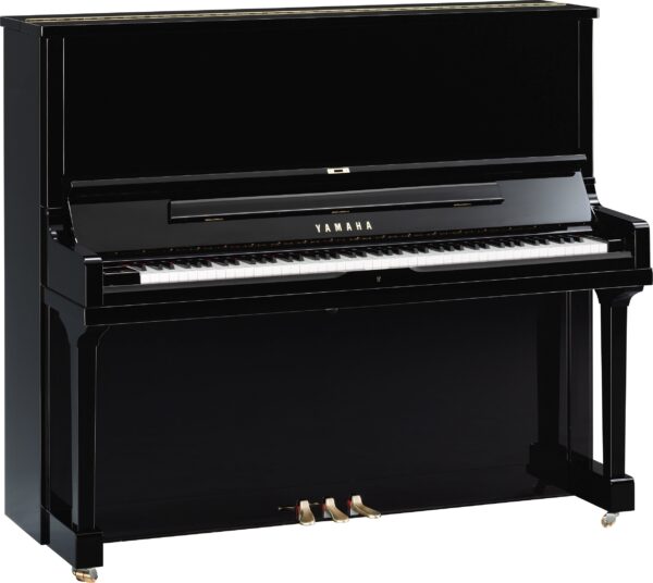 Piano acoustique droit YAMAHA YSE132 SH3 Noir Brillant