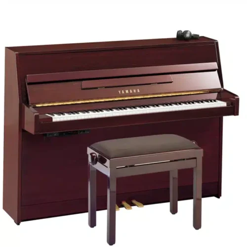 Yamaha piano droit d'étude b1 transacoustic acajou brillant
