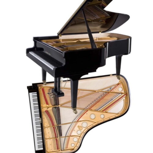 Piano acoustique à queue Steingraeber & Söhne C-212 Noir Brillant