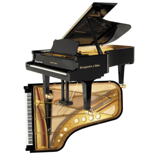 Piano acoustique à queue Steingraeber & Söhne D-232 Noir Brillant
