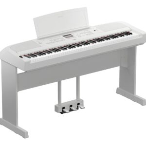Piano numérique portable YAMAHA DGX-670 Blanc