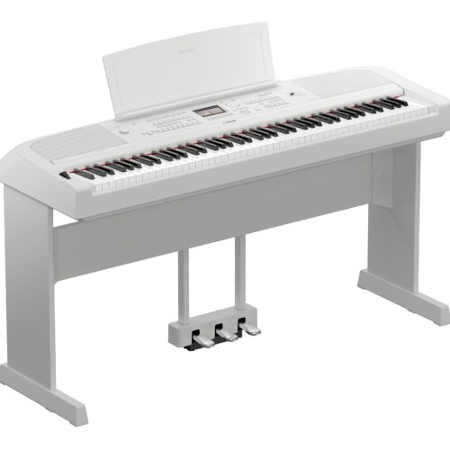 Piano numérique portable YAMAHA DGX-670 Blanc