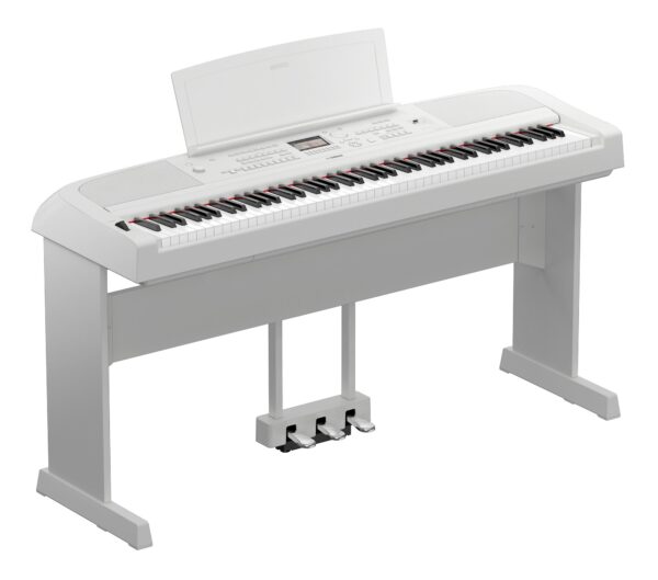 Piano numérique portable YAMAHA DGX-670 Blanc