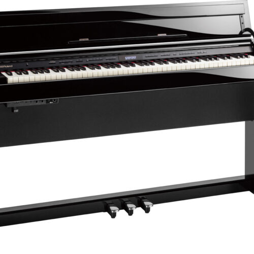 Piano numérique ROLAND DP603 Noir Brillant