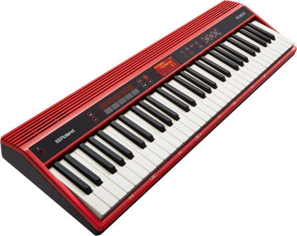 Piano numérique portable ROLAND GO:KEYS Rouge Piano numérique portable ROLAND GO:KEYS Rouge