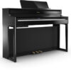 Piano numérique ROLAND HP704 Noir Brillant