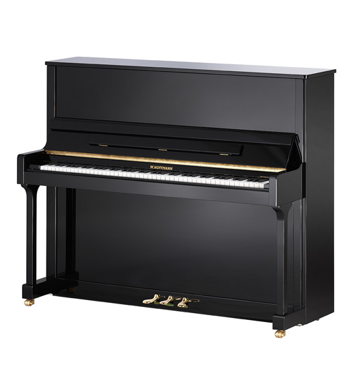 Piano acoustique droit W.HOFFMANN T-128 Noir Brillant Piano acoustique droit W.HOFFMANN T-128 Noir Brillant