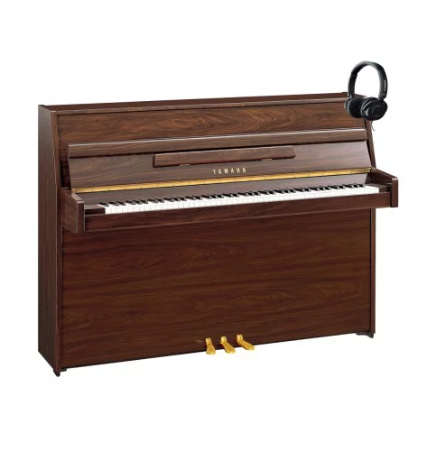 Yamaha piano droit d'étude b1 transacoustic noyer brillant