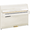 Piano acoustique droit YAMAHA B1 blanc Brillant transacoustic et silencieux