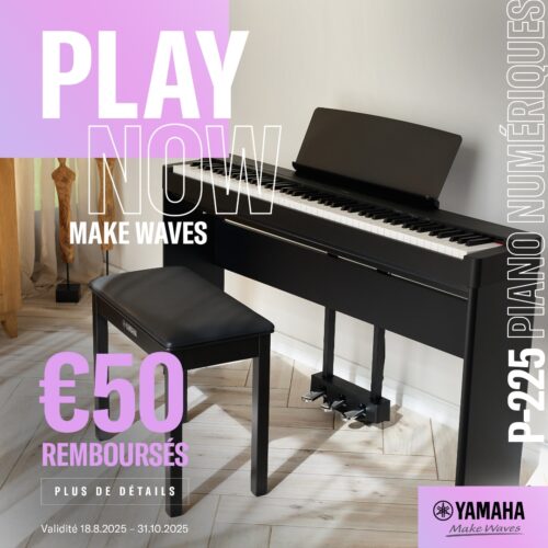 Piano numérique YAMAHA P225