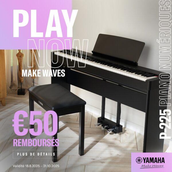 Piano numérique YAMAHA P225