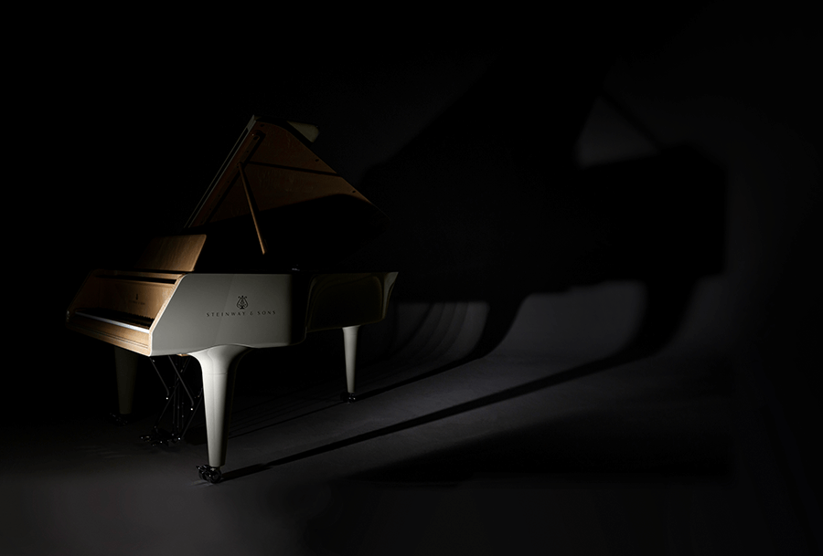 piano a queue steinway 14