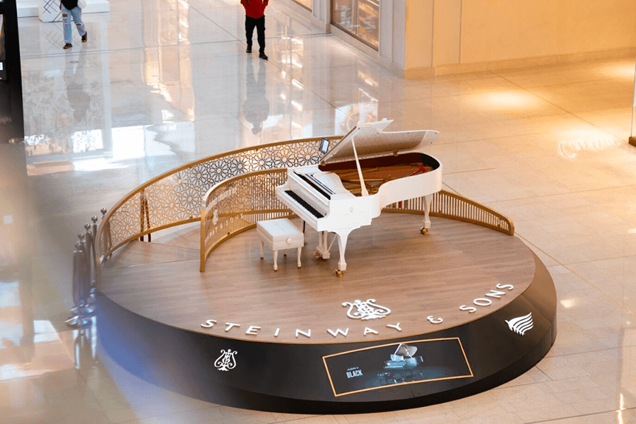 piano a queue steinway 5